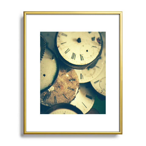 Olivia St Claire Time Metal Framed Art Print