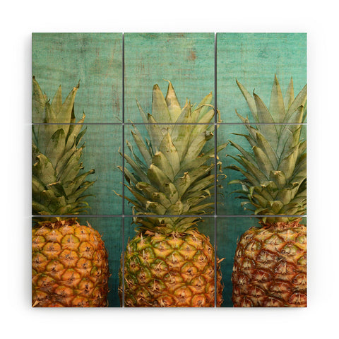 Olivia St Claire Tropical Wood Wall Mural
