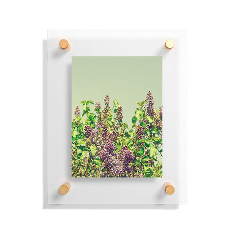 Olivia St Claire Vintage Lilacs Floating Acrylic Print
