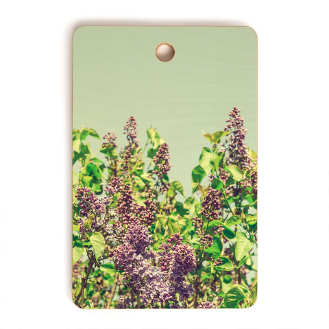 Olivia St Claire Vintage Lilacs Cutting Board Rectangle