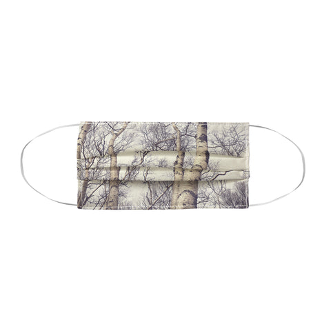 Olivia St Claire Winter Birch Trees Face Mask
