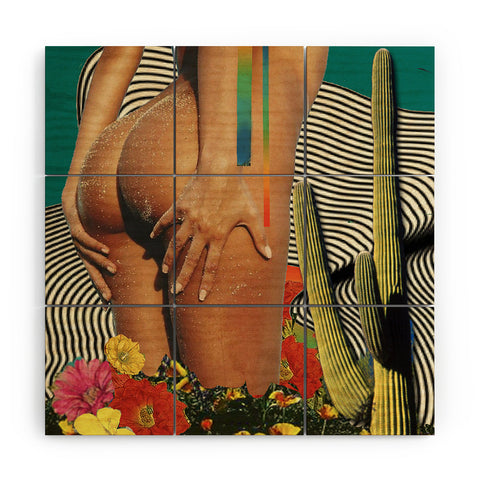 Olivia Stafne Art A Perfect World Wood Wall Mural