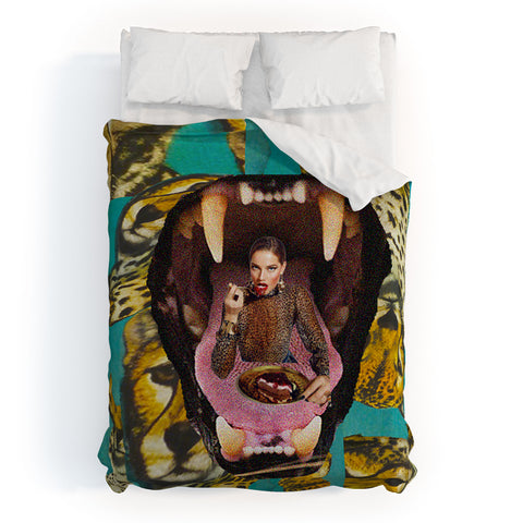 Olivia Stafne Art Feral Duvet Cover