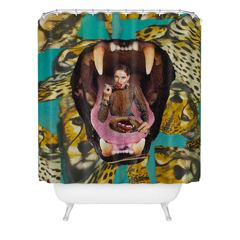 Olivia Stafne Art Feral Shower Curtain