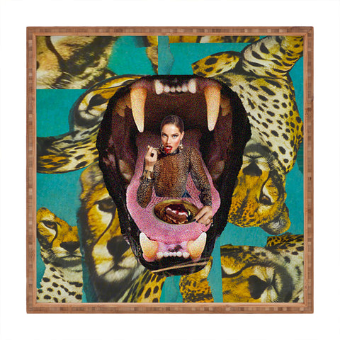 Olivia Stafne Art Feral Square Tray