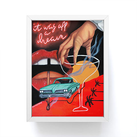 Olivia Stafne Art It Was All A Dream Framed Mini Art Print