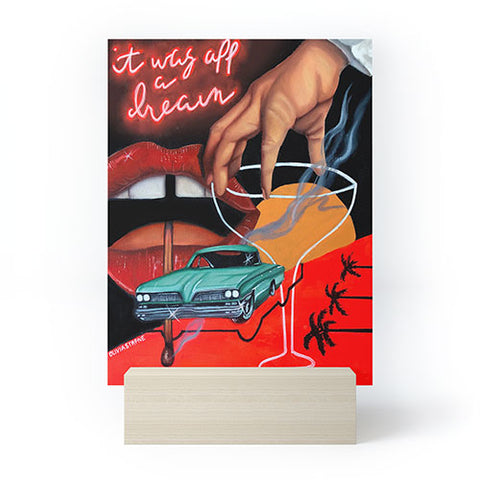 Olivia Stafne Art It Was All A Dream Mini Art Print