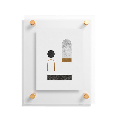 Orara Studio Abstract Geometric II Floating Acrylic Print