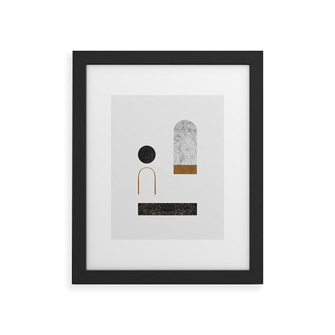 Orara Studio Abstract Geometric II Framed Art Print