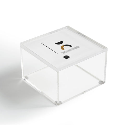 Orara Studio Abstract Geometric III Acrylic Box