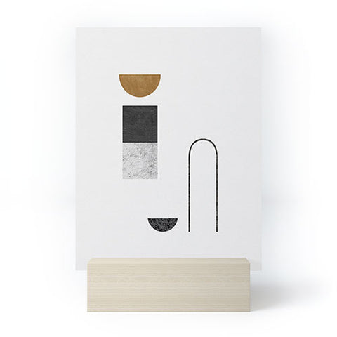 Orara Studio Abstract Geometric IV Mini Art Print