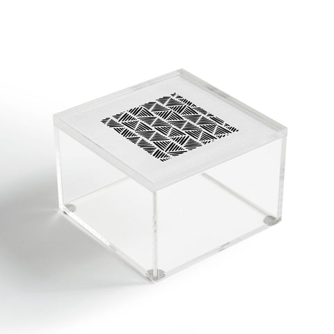 Orara Studio Black and White Abstract I Acrylic Box