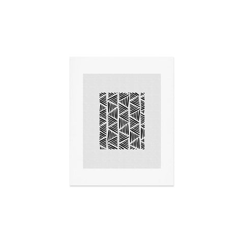Orara Studio Black and White Abstract I Art Print
