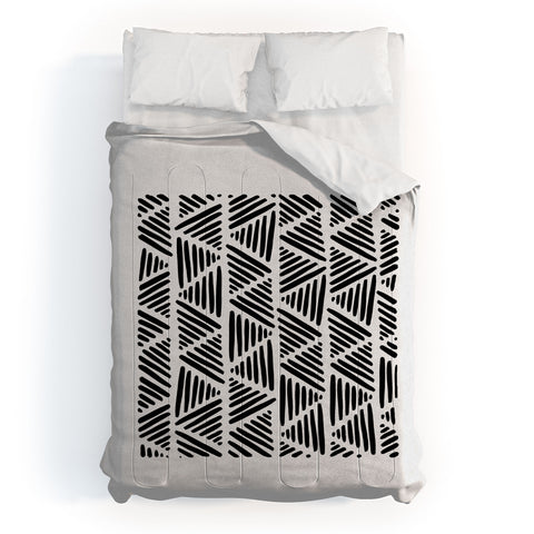 Orara Studio Black and White Abstract I Comforter