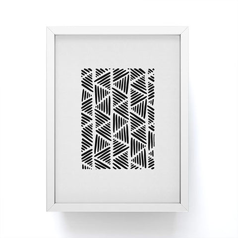 Orara Studio Black and White Abstract I Framed Mini Art Print