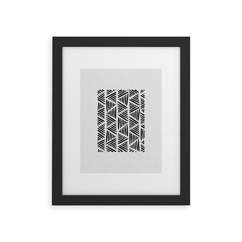 Orara Studio Black and White Abstract I Framed Art Print