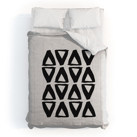 Orara Studio Black and White Abstract II Comforter