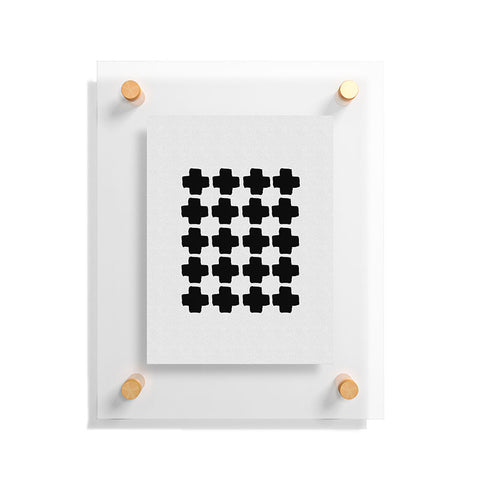 Orara Studio Black and White Abstract III Floating Acrylic Print