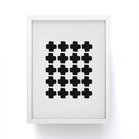 Orara Studio Black and White Abstract III Framed Mini Art Print
