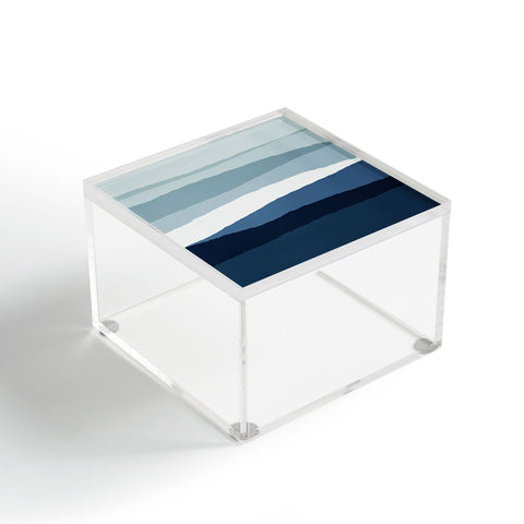 Orara Studio Blue Abstract II Acrylic Box