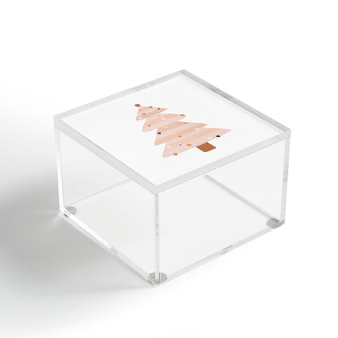Orara Studio Blush Christmas Tree Acrylic Box
