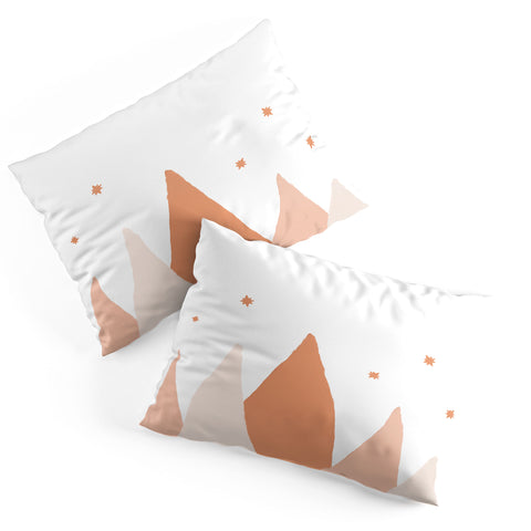 Orara Studio Blush Mountains Pillow Shams