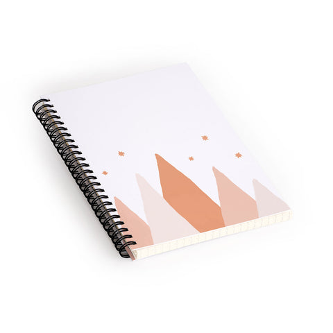 Orara Studio Blush Mountains Spiral Notebook