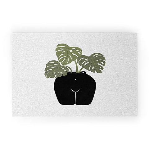 Orara Studio Body Tanical Vase Welcome Mat