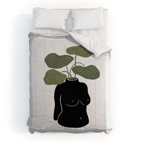 Orara Studio Boob Tanical Vase Comforter