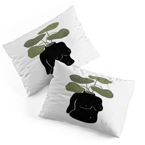 Orara Studio Boob Tanical Vase Pillow Shams