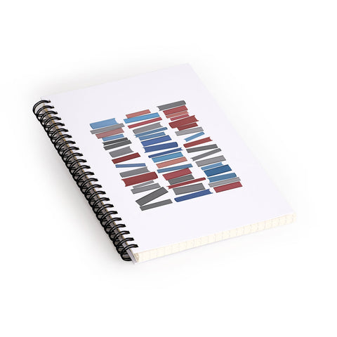 Orara Studio Books Colorful Spiral Notebook