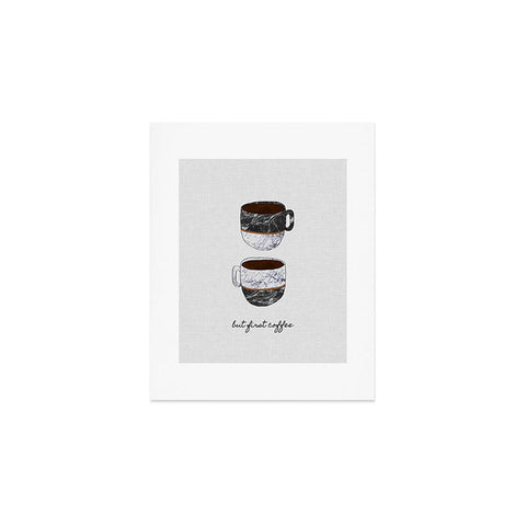 Orara Studio But First Coffee II Art Print