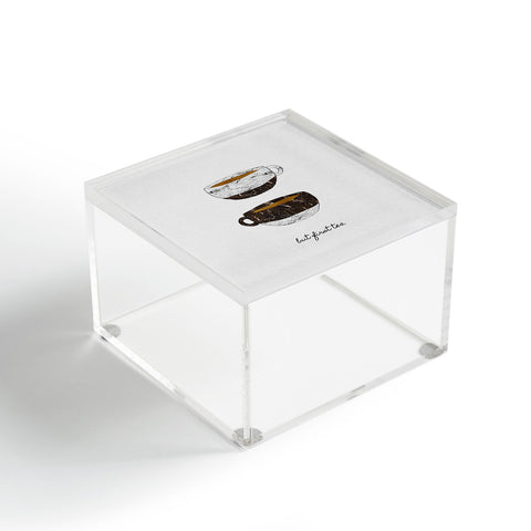Orara Studio But First Tea Acrylic Box