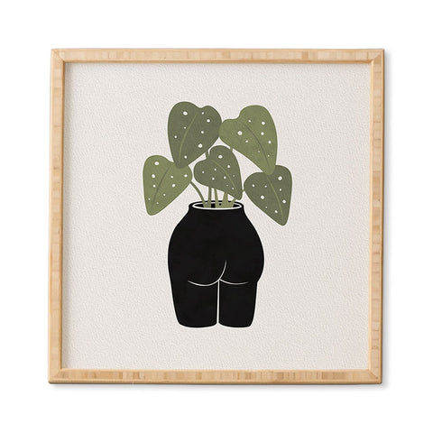 Orara Studio Butt Anical Vase Framed Wall Art