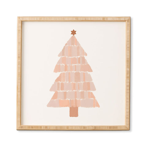 Orara Studio Christmas Tree Painting Framed Wall Art