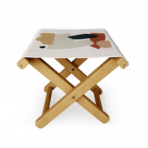 Orara Studio Collage Earth Folding Stool