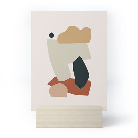 Orara Studio Collage Earth Mini Art Print