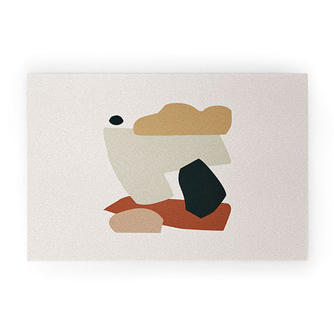 Orara Studio Collage Earth Welcome Mat