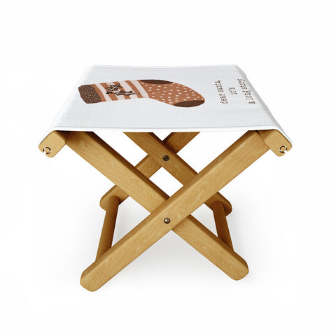 Orara Studio Dear Santa It Is A Long Story Folding Stool