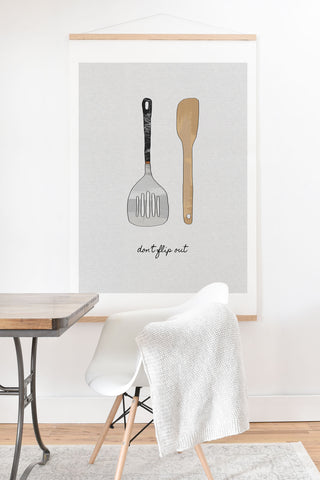 Orara Studio Do Not Flip Out Art Print And Hanger