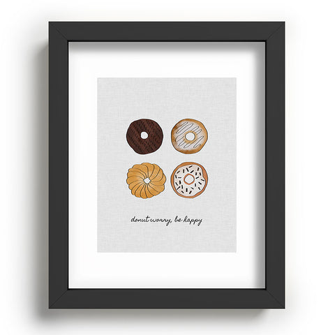 Orara Studio Donut Worry Recessed Framing Rectangle