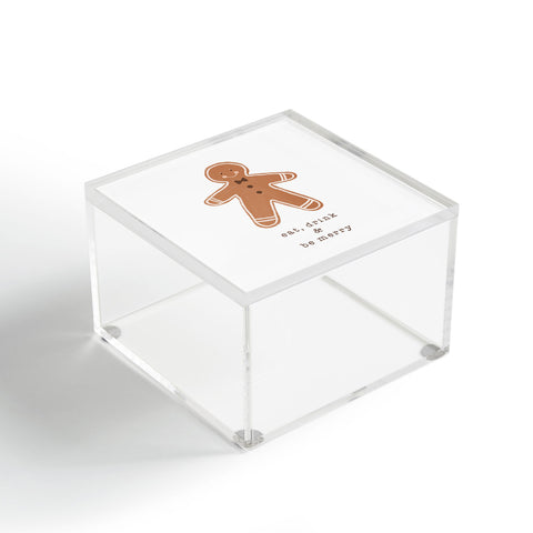 Orara Studio Eat Drink And Be Merry Acrylic Box