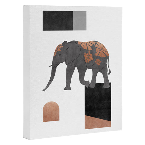 Orara Studio Elephant Mosaic II Art Canvas