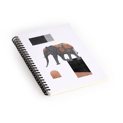 Orara Studio Elephant Mosaic II Spiral Notebook