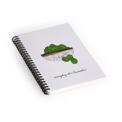 Orara Studio Everyday I am Brusselin Spiral Notebook