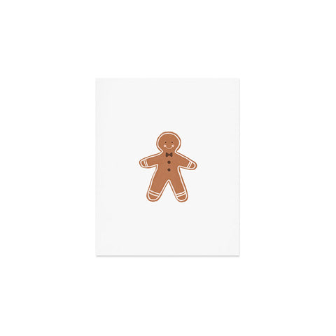 Orara Studio Gingerbread Man I Art Print