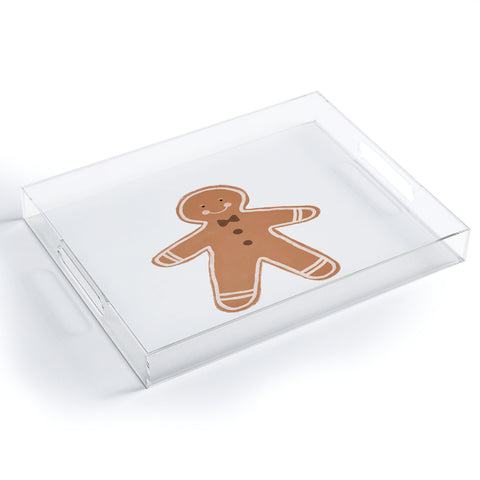 Orara Studio Gingerbread Man I Acrylic Tray