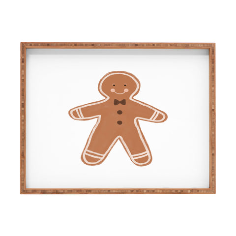 Orara Studio Gingerbread Man I Rectangular Tray