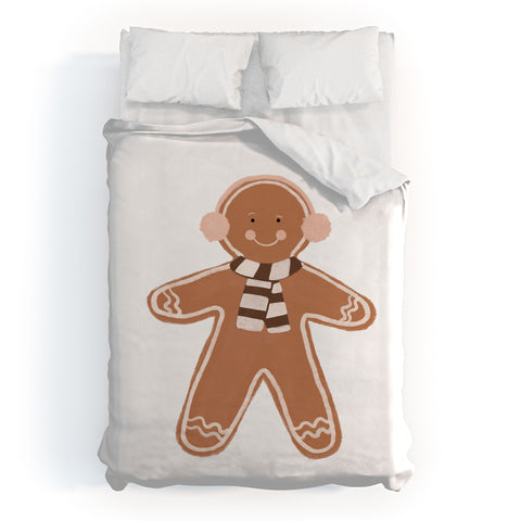 Orara Studio Gingerbread Man II Duvet Cover