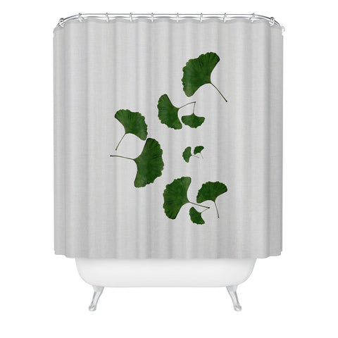 Orara Studio Ginkgo Leaf I Shower Curtain